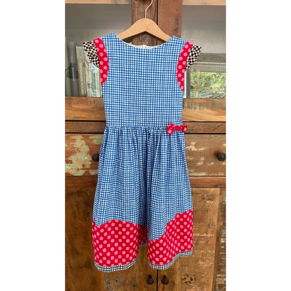 Tati & Me Cotton Gingham Party Dress